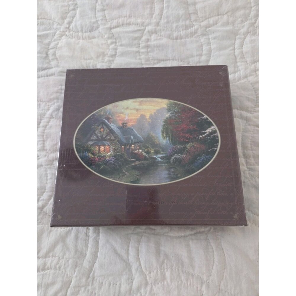 Thomas Kinkade A Quiet Evening Stationery Box Set NOS From 2000